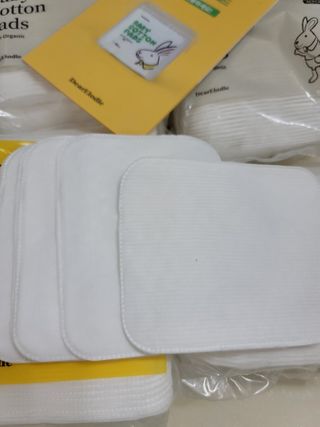 디어엘로디 프리미엄 유기농 베이비 솜티슈 40매 3 + 1 PACK — 5점을 준 리뷰어가 2021년 2월 올린 사용 사진
