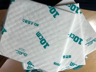 아베크 펫 와이드 프리미엄 중형 애견 강아지 배변 패드 54매 1팩 45g — 5점을 준 리뷰어가 2021년 7월 올린 사용 사진