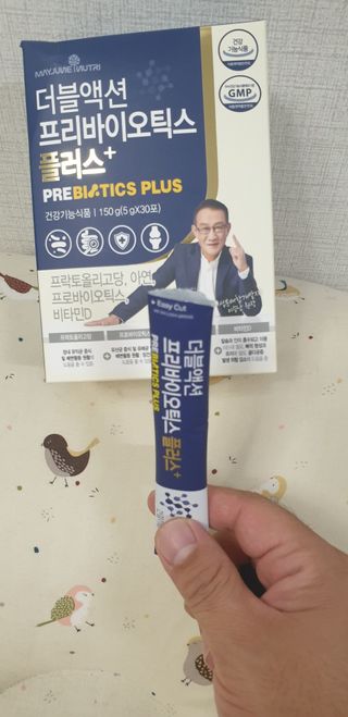 메이준뉴트리 더블액션 프리바이오틱스 플러스+ — 5점을 준 리뷰어가 2021년 7월 올린 사용 사진