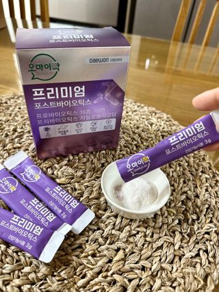 [유산균] 오마이락 프리미엄 포스트바이오틱스 30P — 5점을 준 리뷰어가 2022년 12월 올린 사용 사진