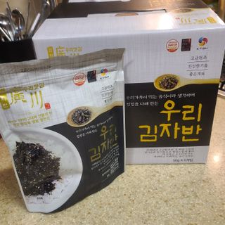 광천우리맛김 우리집밥도둑 맛있는광천김 우리김자반 50g 5봉 — 5점을 준 리뷰어가 2021년 11월 올린 사용 사진