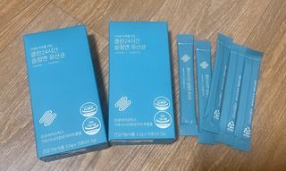 클린24시간 1BOX(5포) + 전용보틀(500ml) — 4점을 준 리뷰어가 2023년 6월 올린 사용 사진