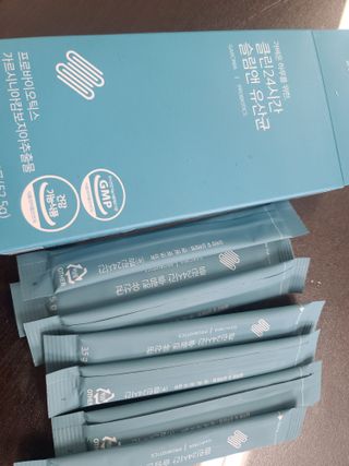 클린24시간 슬림앤유산균 1박스 (3.5g X 15포) — 5점을 준 리뷰어가 2022년 7월 올린 사용 사진