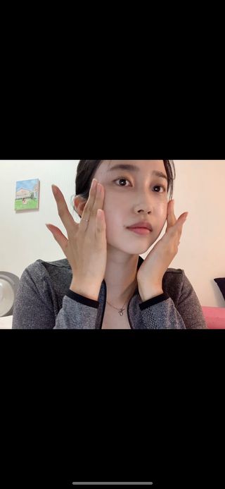 브에노 파리퀸 윌 페이스 오일 — 5점을 준 리뷰어가 2021년 7월 올린 사용 사진