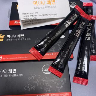 새롬바이오 리생 [미쾌변] 차전자피 식이섬유 건강기능식품 3팩 — 4점을 준 리뷰어가 2021년 6월 올린 사용 사진