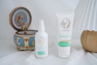 mom e 맘이 내추럴 베이비 케어 크림+바디오일 — 4점을 준 리뷰어가 2021년 1월 올린 사용 사진