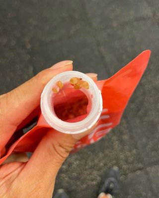 [덜다] 든든 식물성 단백질 쉐이크 40g X 7입 (곡물/딸기) — 4.5점을 준 리뷰어가 2023년 7월 올린 사용 사진