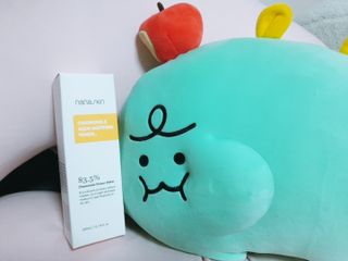 나나스킨 캐모마일아쿠아수딩토너 — 5점을 준 리뷰어가 2021년 5월 올린 사용 사진