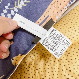 파르페 사파리 낮잠이불토퍼가방세트-네이비,엘로우 2컬러/데이지 낮잠이불토퍼가방세트 3종 중 택1 — 5점을 준 리뷰어가 2022년 1월 올린 사용 사진