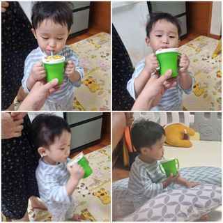 메디웰 페디아드링크 미니 바나나맛 — 5점을 준 리뷰어가 2022년 8월 올린 사용 사진