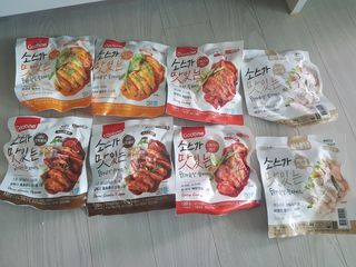 굽네몰 [굽네] 소스가 맛있는 닭가슴살 슬라이스 4종 — 5점을 준 리뷰어가 2021년 4월 올린 사용 사진