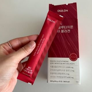 [덜다] 글루타치온 저분자 콜라겐 (20g x 15포) — 5점을 준 리뷰어가 2023년 10월 올린 사용 사진