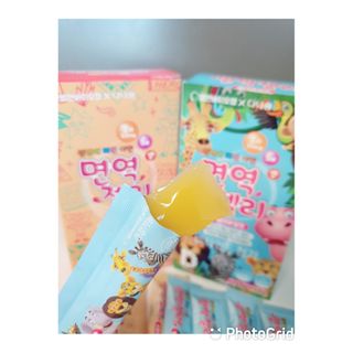 다나음 셀렌에 빠진 아연면역젤리 열대과일맛+사과맛 — 5점을 준 리뷰어가 2021년 2월 올린 사용 사진