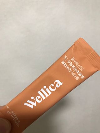 웰리카 다이어트 프로바이오틱스 — 4.5점을 준 리뷰어가 2021년 1월 올린 사용 사진