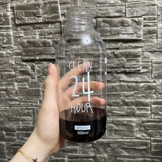 클린24시간 1BOX(5포) + 전용보틀(500ml) — 4.5점을 준 리뷰어가 2022년 10월 올린 사용 사진
