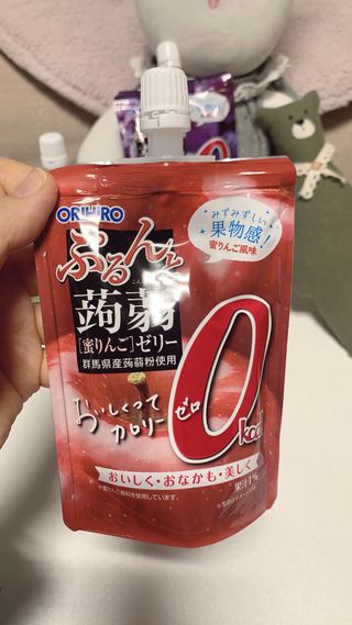 ORIHIRO 오리히로 곤약젤리 제로칼로리 130g 4종 4팩(맛별로 1팩씩) — 5점을 준 리뷰어가 2023년 1월 올린 사용 사진
