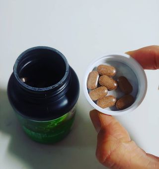 슬림플래닛 녹차카테킨 500mg 애프터밀 — 4점을 준 리뷰어가 2021년 2월 올린 사용 사진
