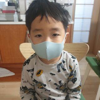 [에이블밤부] 리퓨어 쿠퍼 마스크 10color — 5점을 준 리뷰어가 2021년 3월 올린 사용 사진