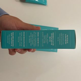 치과에서 쓰는 치약 _ 라벨제로 저불소 꼬마, 키즈, 유아, 베이비, 주니어 안전한 어린이치약 — 5점을 준 리뷰어가 2023년 1월 올린 사용 사진