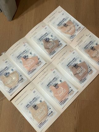 애니가드 셋업메베마스크 (대형 4컬러 + 중형 4컬러) — 4.5점을 준 리뷰어가 2022년 4월 올린 사용 사진