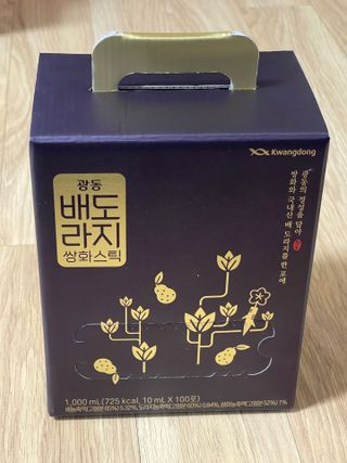 광동생활건강 나우 [광동] 배도라지 쌍화스틱 10mL x 100포 — 4.5점을 준 리뷰어가 2023년 3월 올린 사용 사진