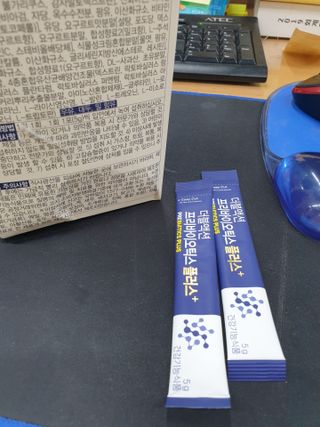 메이준뉴트리 더블액션 프리바이오틱스 플러스+ — 5점을 준 리뷰어가 2021년 7월 올린 사용 사진