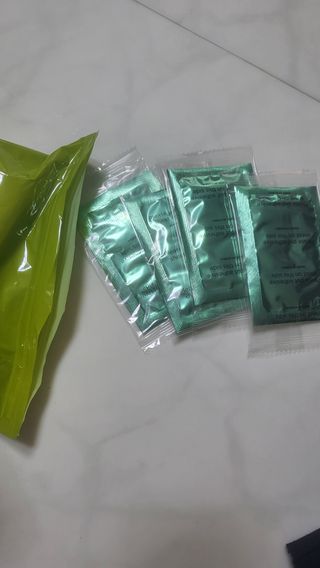 [레제르] 아로마 수액패치 발패치 30매입 -라벤더향/유칼립투스향/대나무향 — 4.5점을 준 리뷰어가 2022년 2월 올린 사용 사진