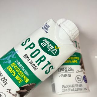 셀렉스스포츠 셀렉스 스포츠 드링크 초콜릿 _ 330ml x 12팩 — 4점을 준 리뷰어가 2021년 12월 올린 사용 사진