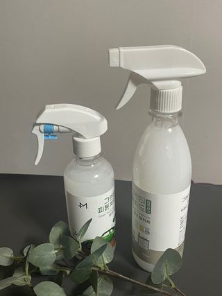 [엠메이데이] 그린티 피톤치드 감쪽같이 500ml + 손소독액 50ml — 5점을 준 리뷰어가 2021년 12월 올린 사용 사진