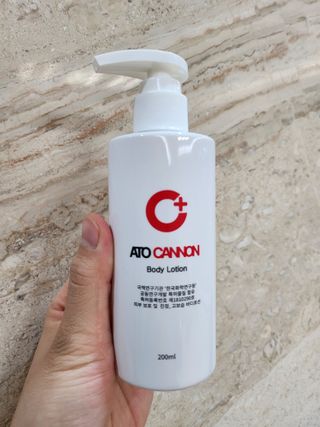 아토캐논(ATO CANNON) 아토캐논 고보습 바디로션 200ml — 5점을 준 리뷰어가 2023년 1월 올린 사용 사진