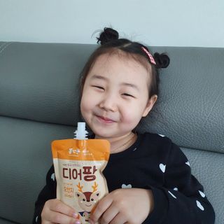 [몸엔용] 우리 아이 건강간식, 달콤한 녹용곤약젤리 디어팡 4종 — 5점을 준 리뷰어가 2022년 4월 올린 사용 사진