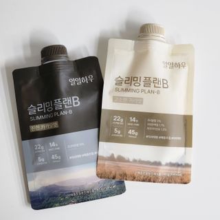 일일하우 슬리밍 플랜B 고소한 귀리맛, 진한 카카오맛 (체중조절식) — 5점을 준 리뷰어가 2023년 7월 올린 사용 사진