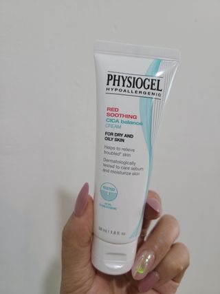 피지오겔 레드수딩 시카밸런스 크림 50ml — 5점을 준 리뷰어가 2022년 4월 올린 사용 사진