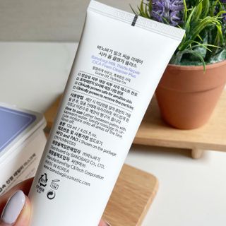 바노바기 코스메틱 바노바기 밀크씨슬 리페어 시카 폼 클렌저 플러스 120ml + 퀵 마스크 플러스 30매 — 5점을 준 리뷰어가 2023년 8월 올린 사용 사진