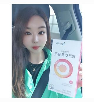 인디닥터 면역 생생 핑크 이뮨 젤리 + 타이탄 BCAA 프로틴 젤리스틱 — 5점을 준 리뷰어가 2022년 3월 올린 사용 사진