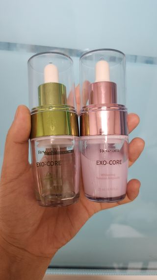 나우 [리브엠] 123억개 엑소좀으로 채운 눈부신 광채, 엑소코어 화이트닝 텐션 앰플 — 5점을 준 리뷰어가 2023년 9월 올린 사용 사진