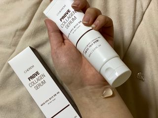 체르엠  프루브 콜라겐 앰플세럼 60ml 1병 — 5점을 준 리뷰어가 2022년 3월 올린 사용 사진