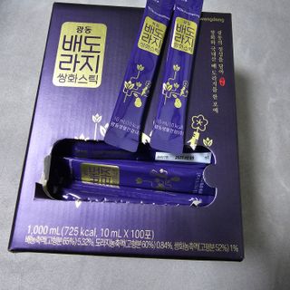 광동생활건강 나우 [광동] 배도라지 쌍화스틱 10mL x 100포 — 5점을 준 리뷰어가 2023년 3월 올린 사용 사진