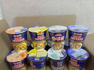 NISSIN 닛신 컵누들  4종 - 씨푸드오리지날, 씨푸드 스파이시, 씨푸드 커리, 씨푸드 XO소스 — 5점을 준 리뷰어가 2022년 12월 올린 사용 사진