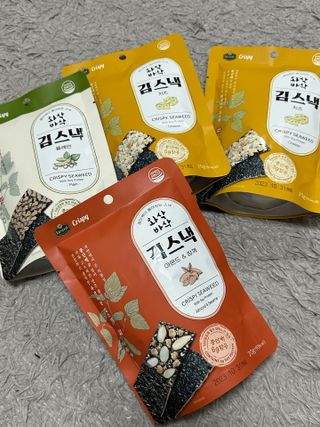 더빈트 와삭바삭 김스낵 — 5점을 준 리뷰어가 2023년 1월 올린 사용 사진