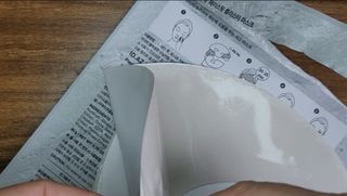 아이디플라코스메틱 페이스핏 플라스터 마스크 _ 리뉴얼 — 5점을 준 리뷰어가 2021년 4월 올린 사용 사진