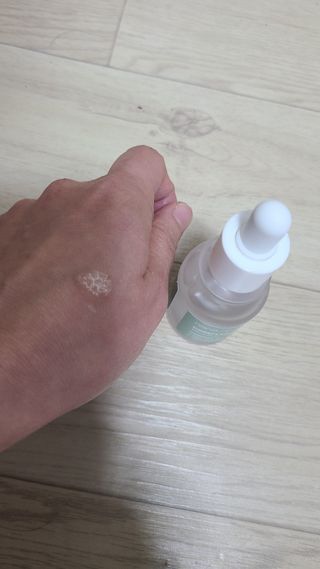 나나스킨 콤플렉스씨쓰리닥터클리어앰플 — 5점을 준 리뷰어가 2021년 5월 올린 사용 사진