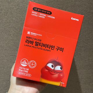 [푸름웰니스] 라바 멀티비타민 구미 36g — 5점을 준 리뷰어가 2022년 2월 올린 사용 사진