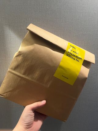 디어엘로디 유기농 무표백 건티슈 60매 — 5점을 준 리뷰어가 2022년 10월 올린 사용 사진