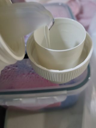 쿠잉베이비 에어워시 세탁세제,섬유유연제 1L — 5점을 준 리뷰어가 2023년 1월 올린 사용 사진