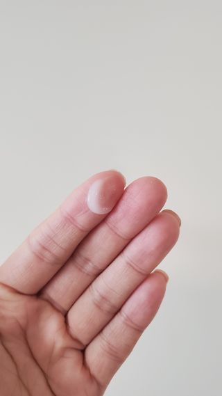 [갸스비] 곱슬 머리부터 파마까지 남자의 컬을 위한 갸스비 컬크림 — 4점을 준 리뷰어가 2021년 10월 올린 사용 사진