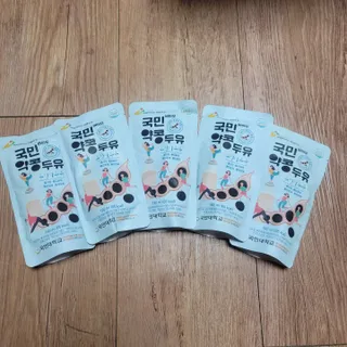 국민바이오 약콩두유 — 5점을 준 리뷰어가 2022년 6월 올린 사용 사진