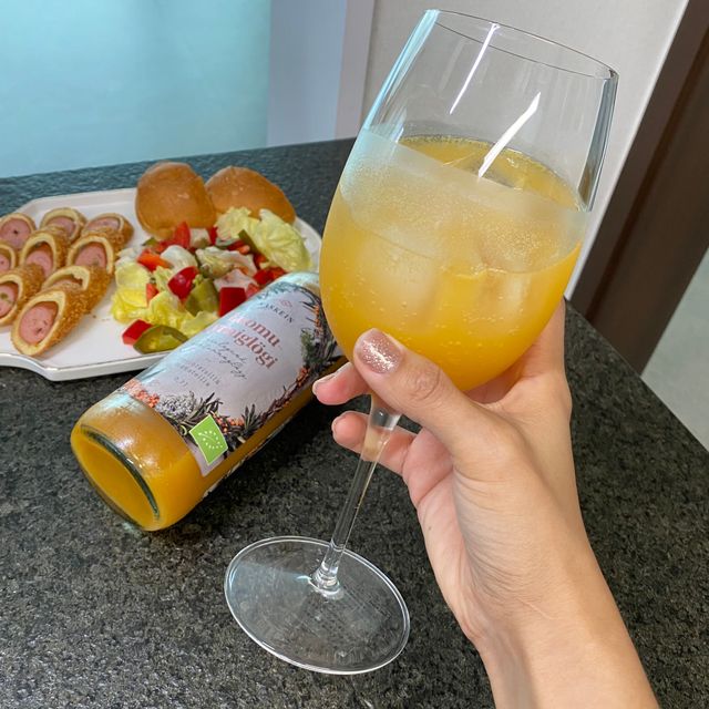[Kaskein Luomutyrniglögi] 핀란드 전통 무알콜 멀드와인 시벅톤 글로기 리뷰 사진