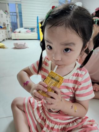 메디웰 페디아드링크 미니 바나나맛 — 5점을 준 리뷰어가 2022년 8월 올린 사용 사진