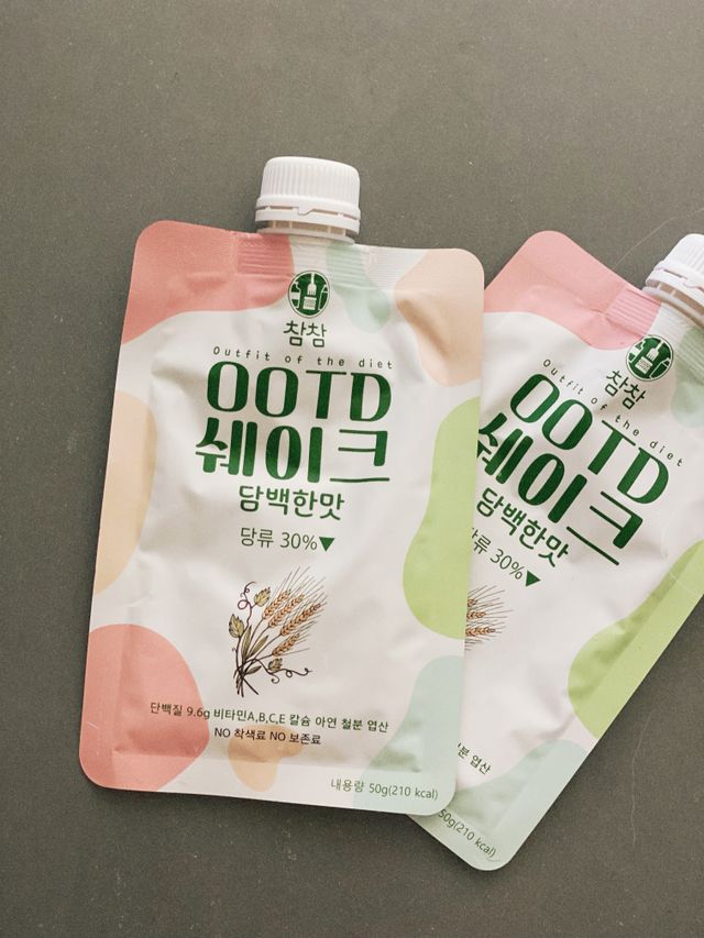 [꾸콤] 참참 OOTD쉐이크 담백한 일주일세트 50g x 5 리뷰 사진